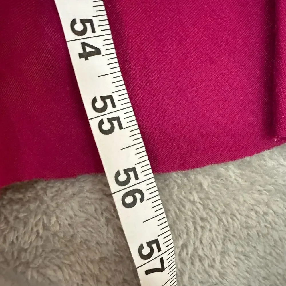 Soft Surroundings Maxi Dress Women PXS Magenta Dominique Tiered Ruffle Modal - Picture 7 of 7